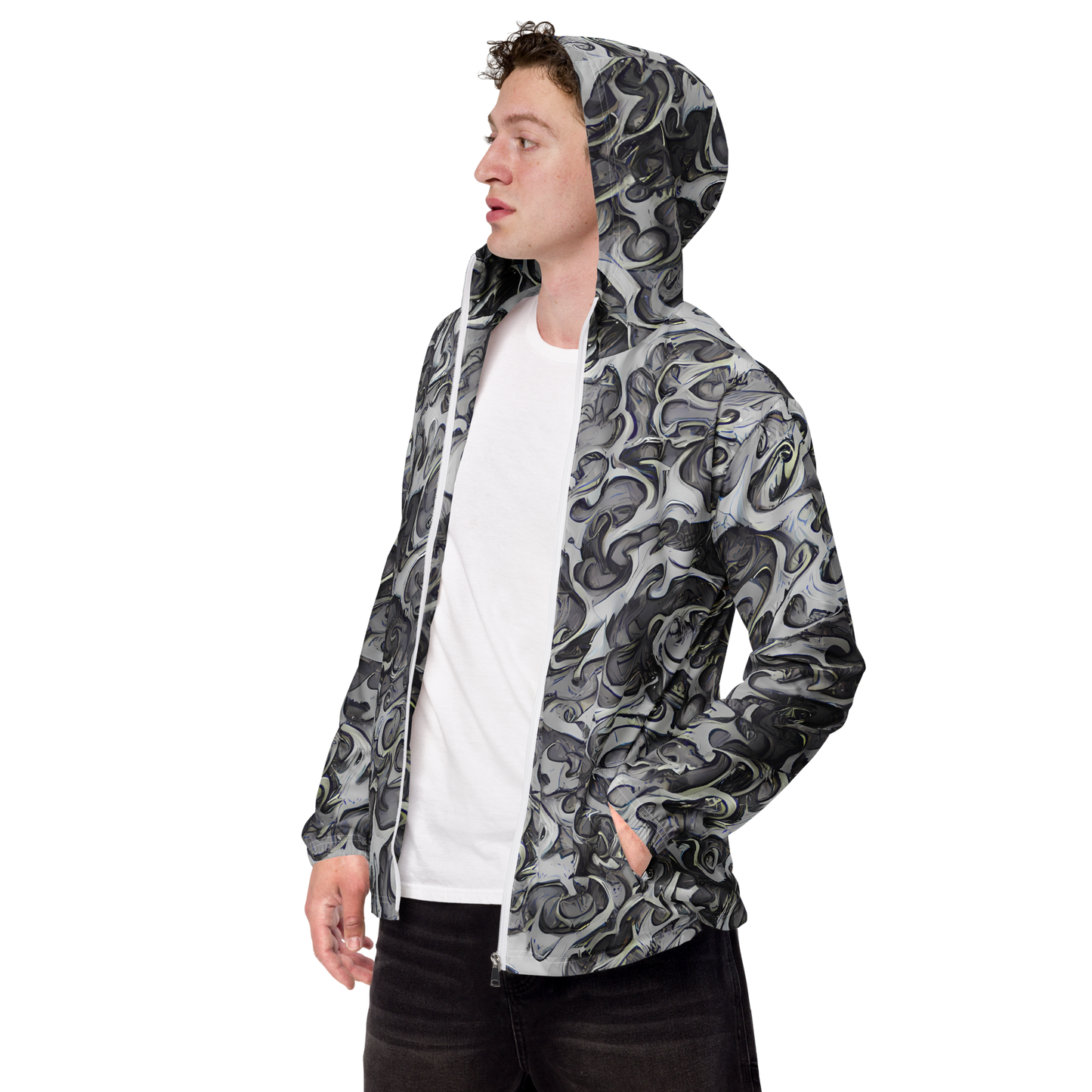 Men's Windbreaker - Mashburn Swirls