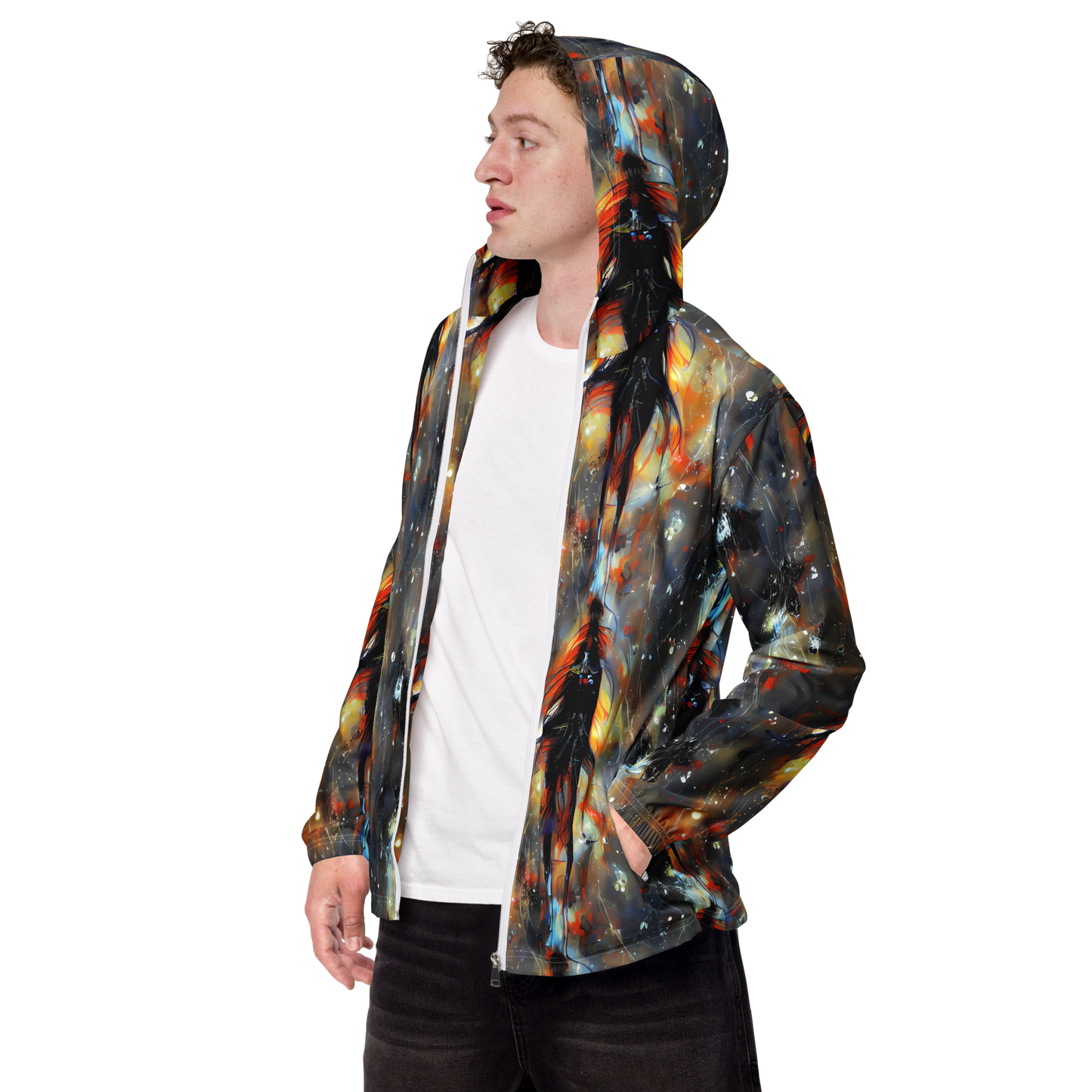 Men's Windbreaker - Sidereal Threads