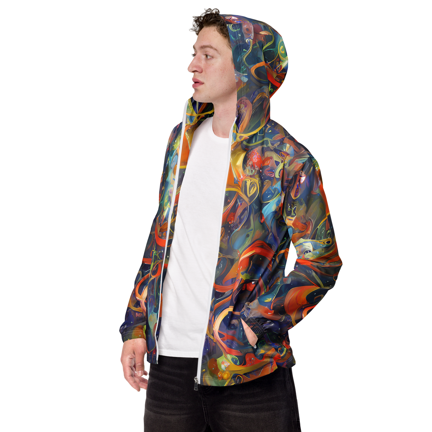 Men's Windbreaker - Spectral Swathe