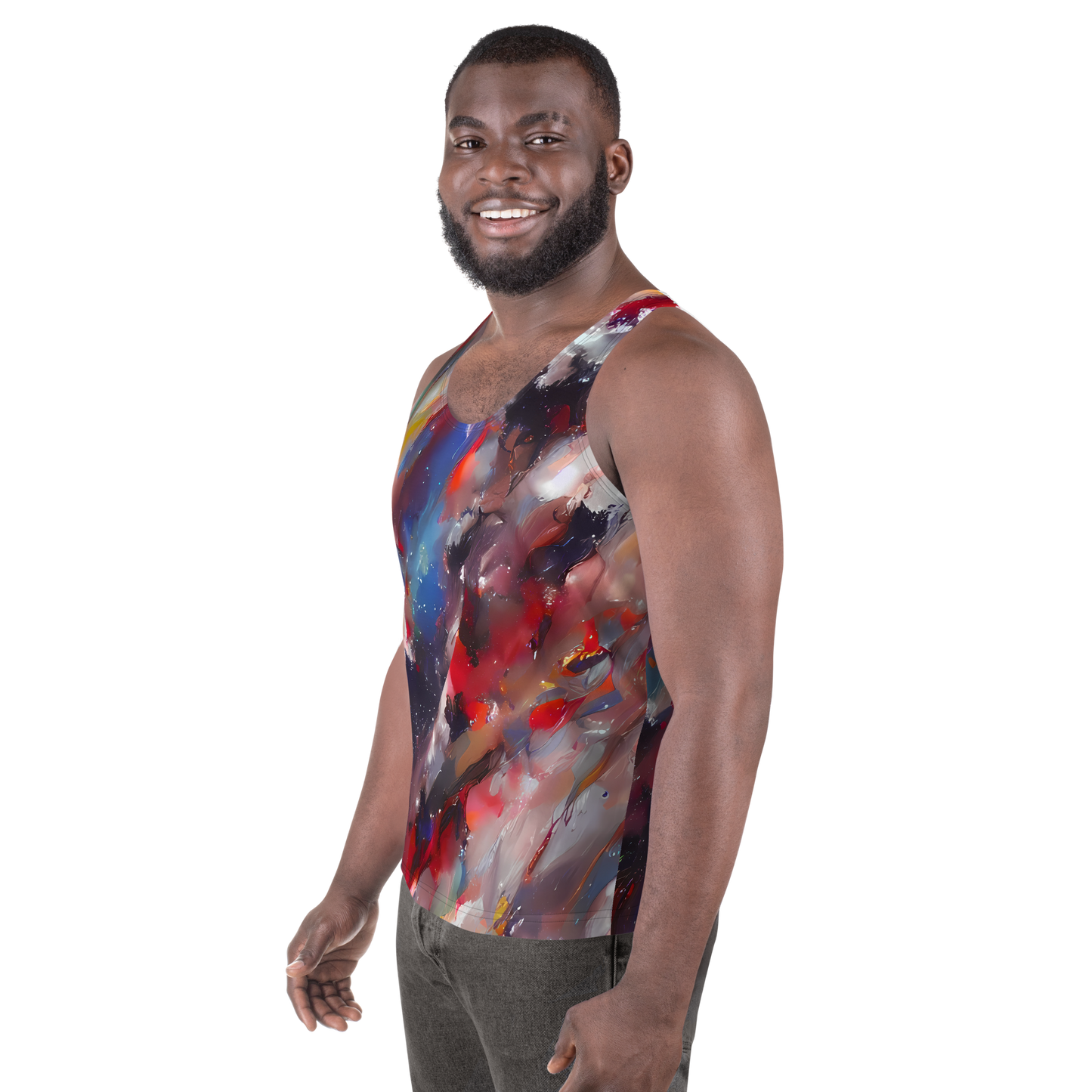 Men's Tank Top - Passionate Brush