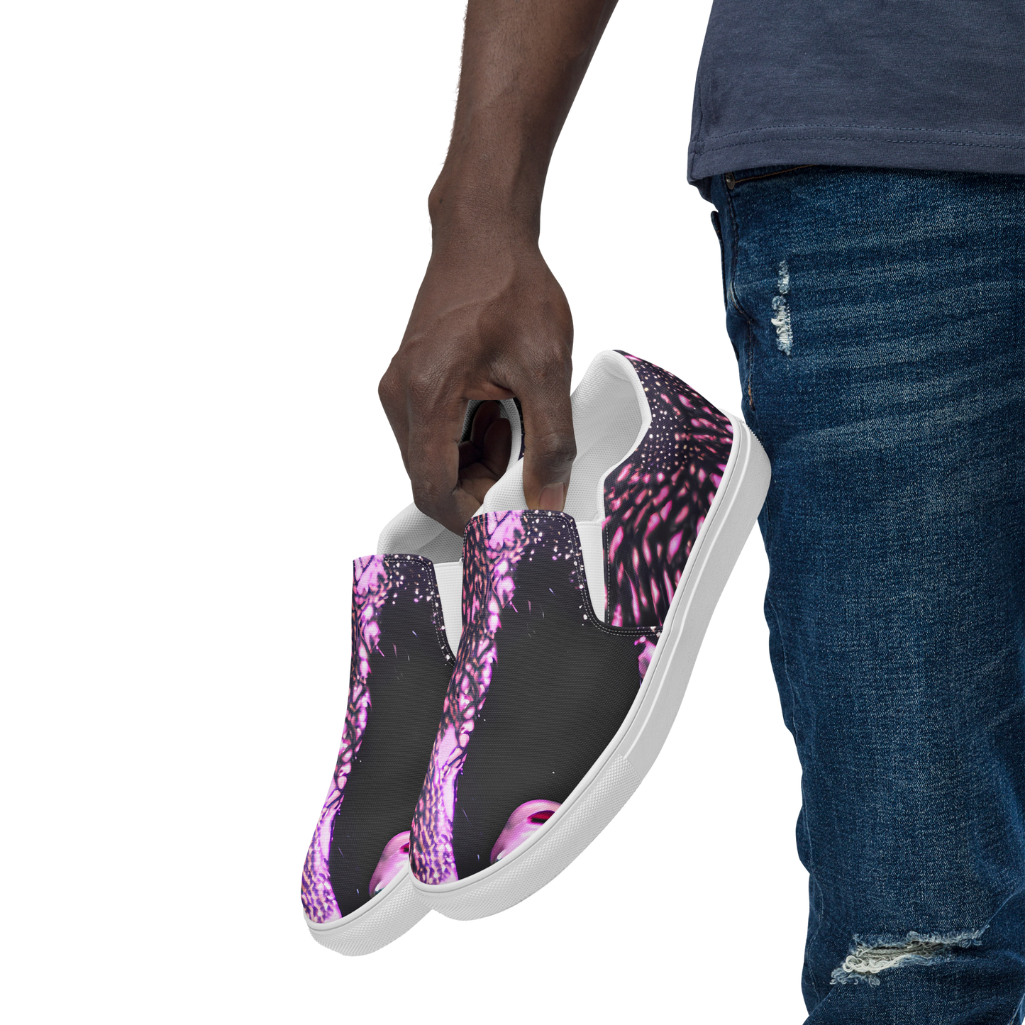 Men's Slip-On Canvas Shoes - Meryl's Mystery