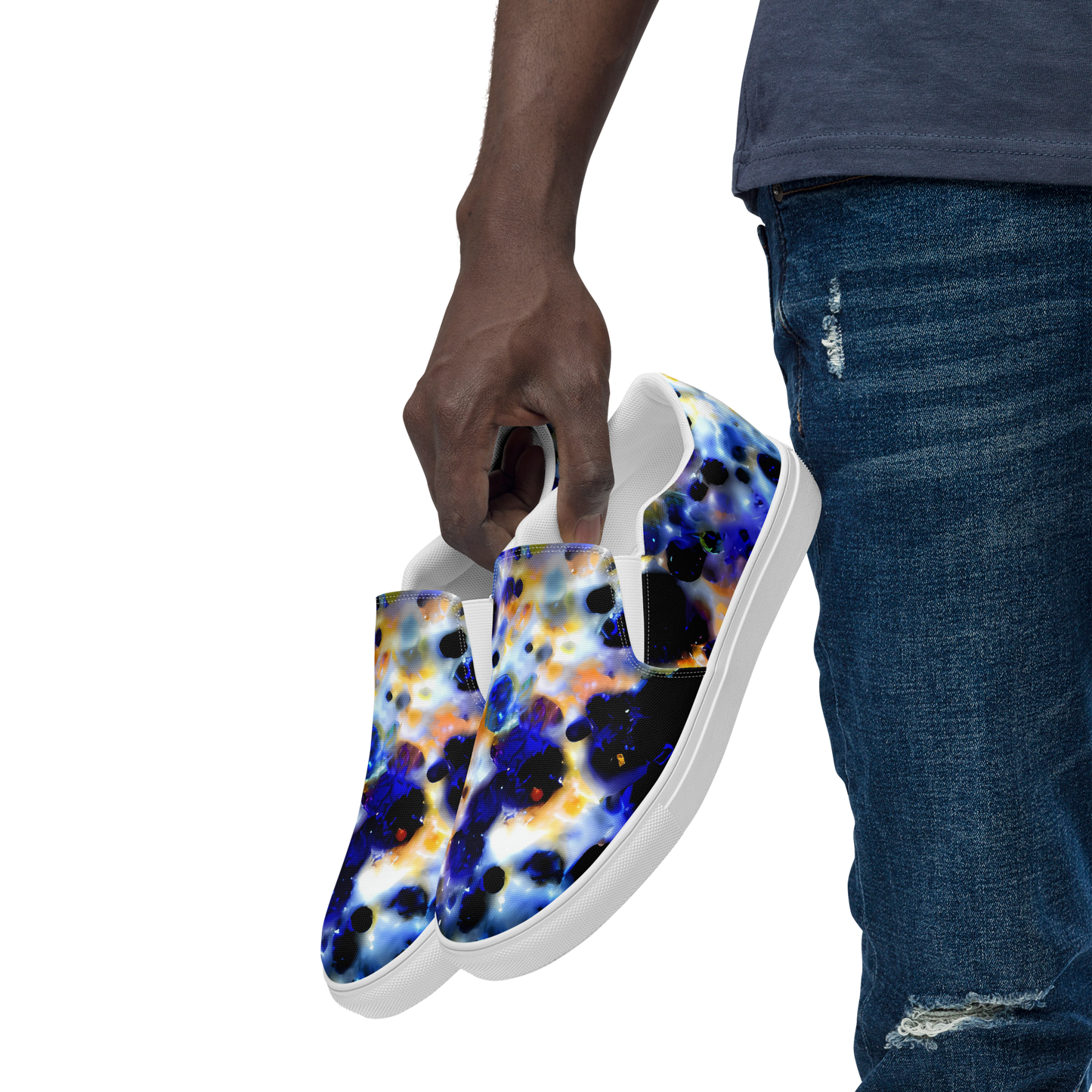 Men's Slip-On Canvas Shoes - Tarbell Haze