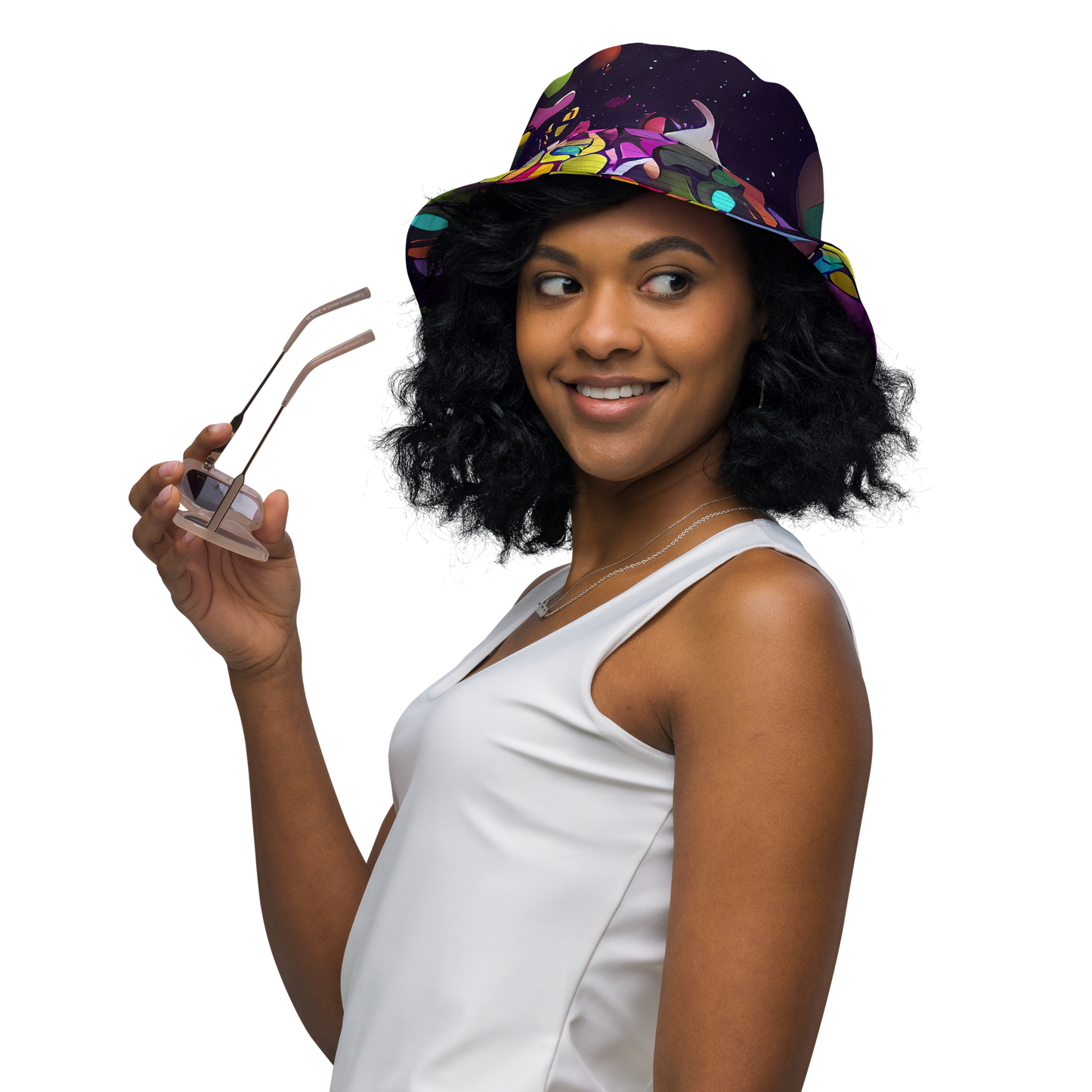 Reversible Bucket Hat - Galactic Playground