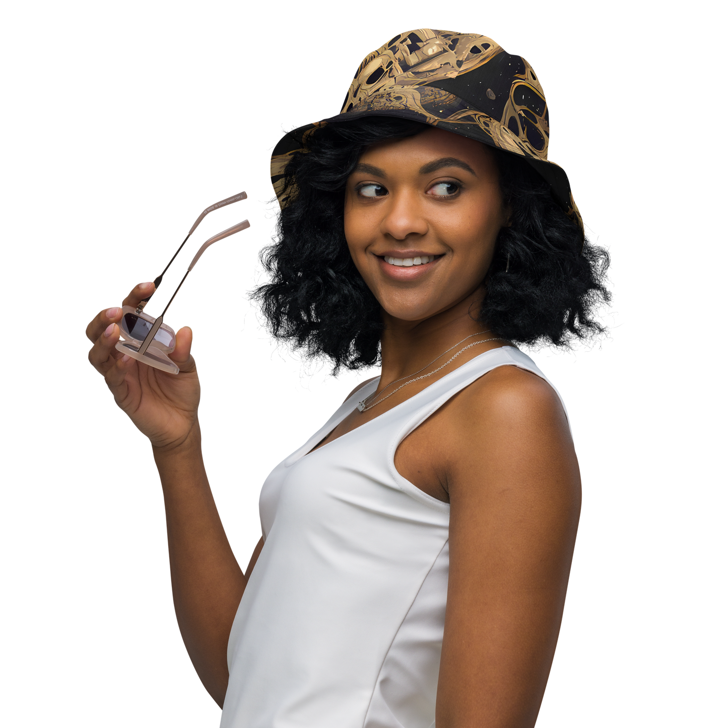 Reversible Bucket Hat - Baroque Orbit