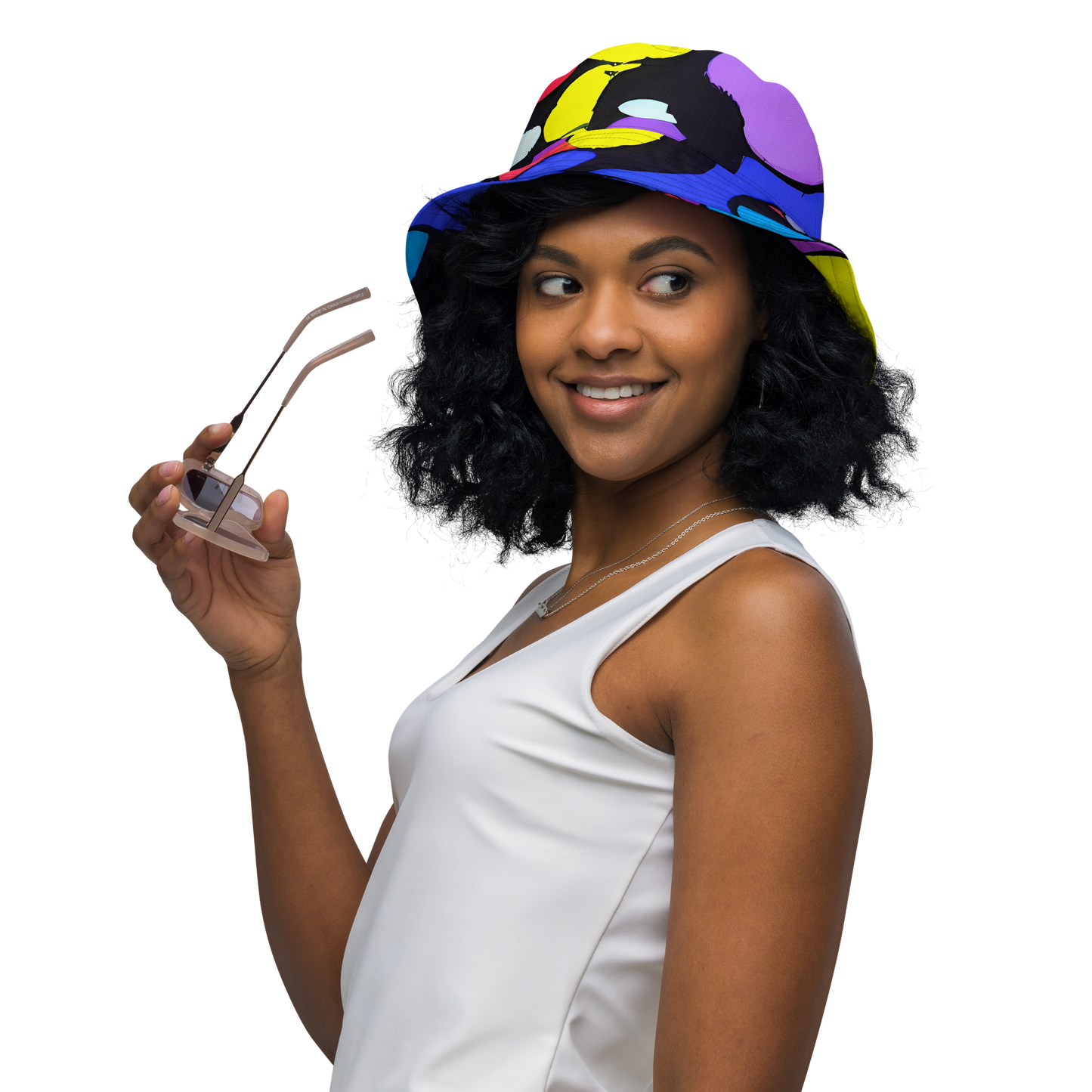 Reversible Bucket Hat - Miró's Mosaic