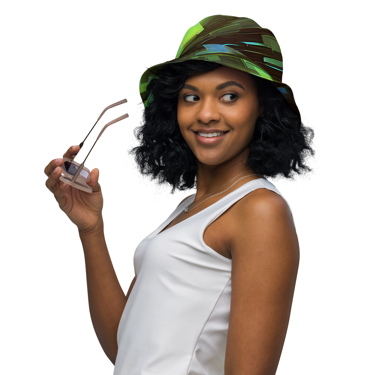 Reversible Bucket Hat - Cyber Shard