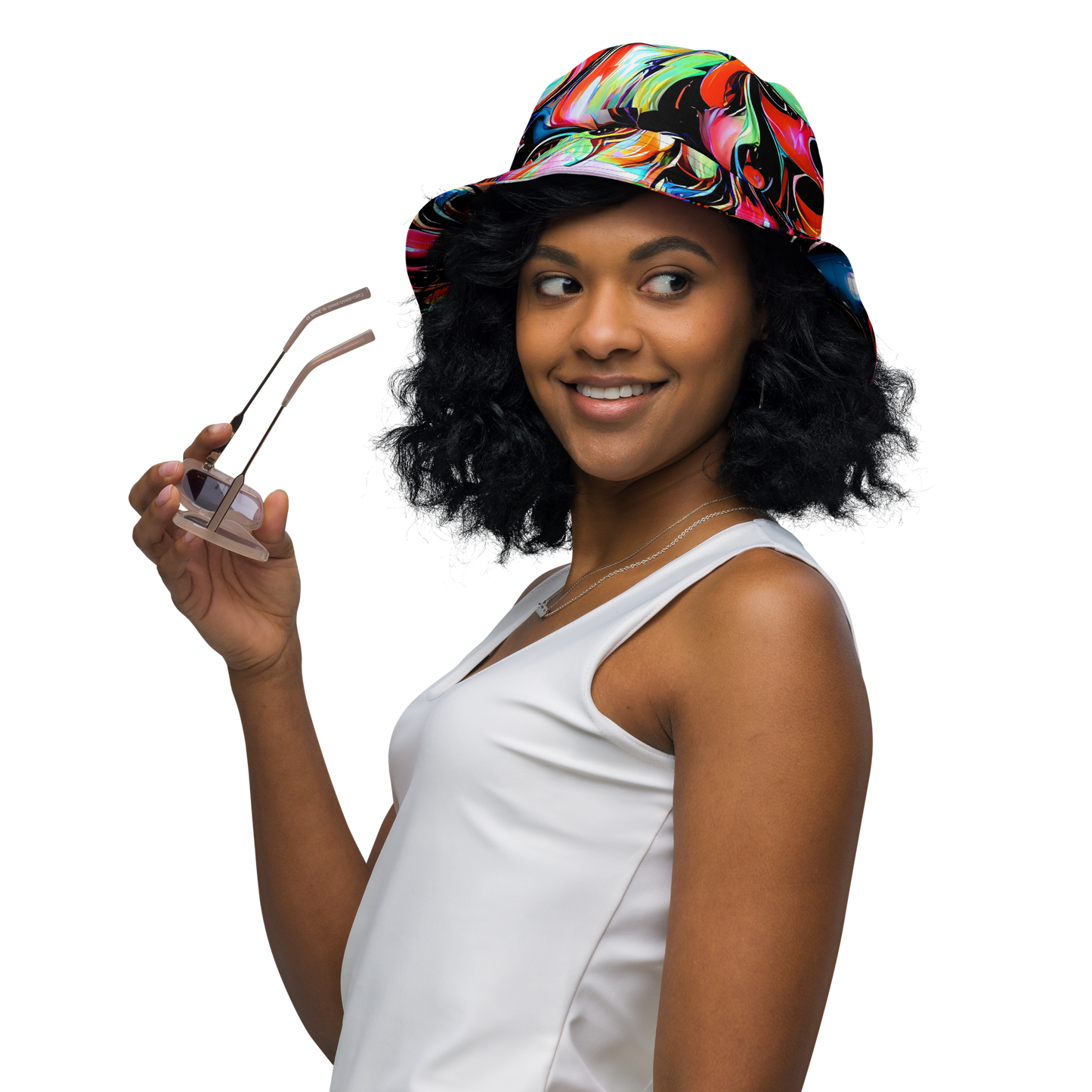 Reversible Bucket Hat - Viveros Vortex