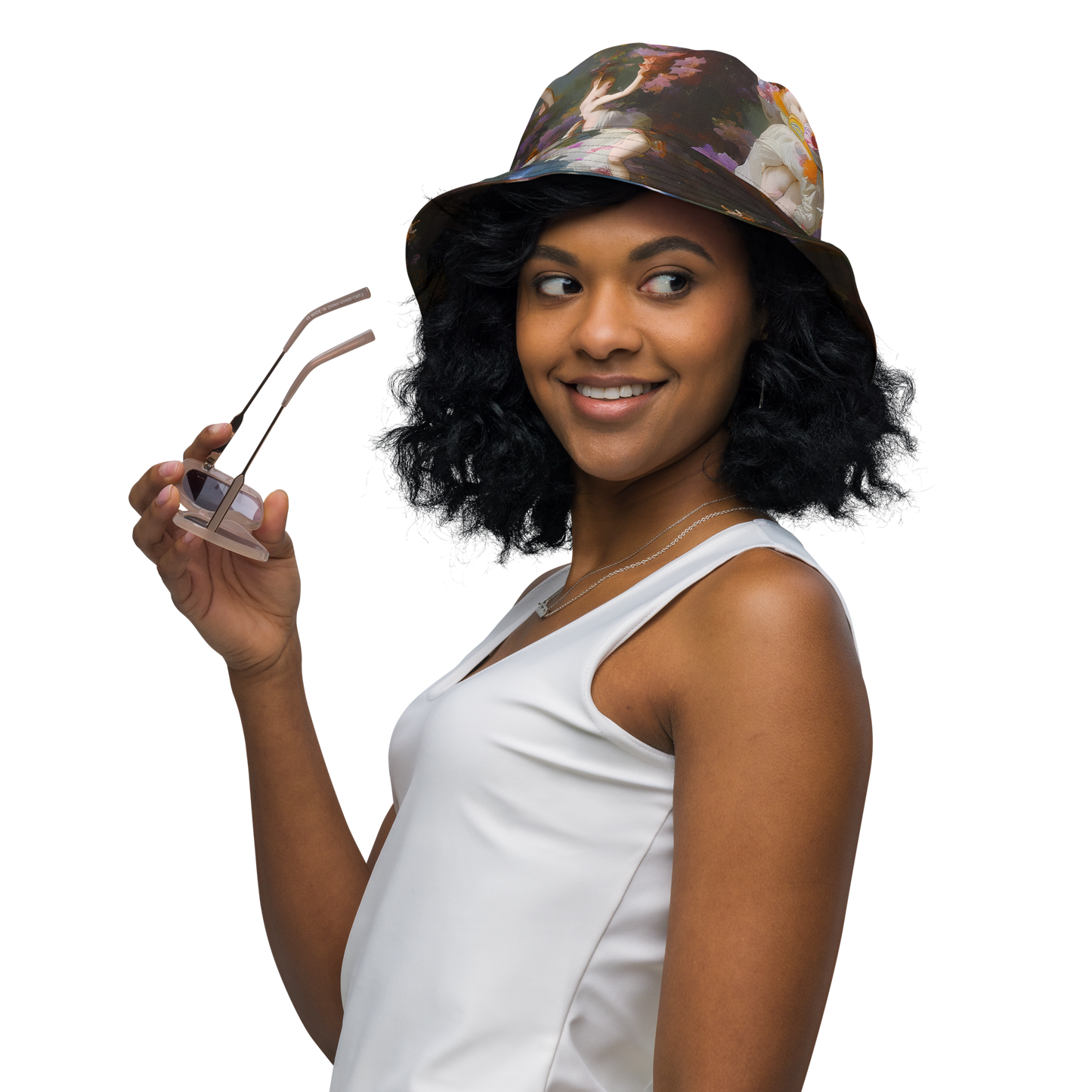 Reversible Bucket Hat - Winterhalter Whimsy