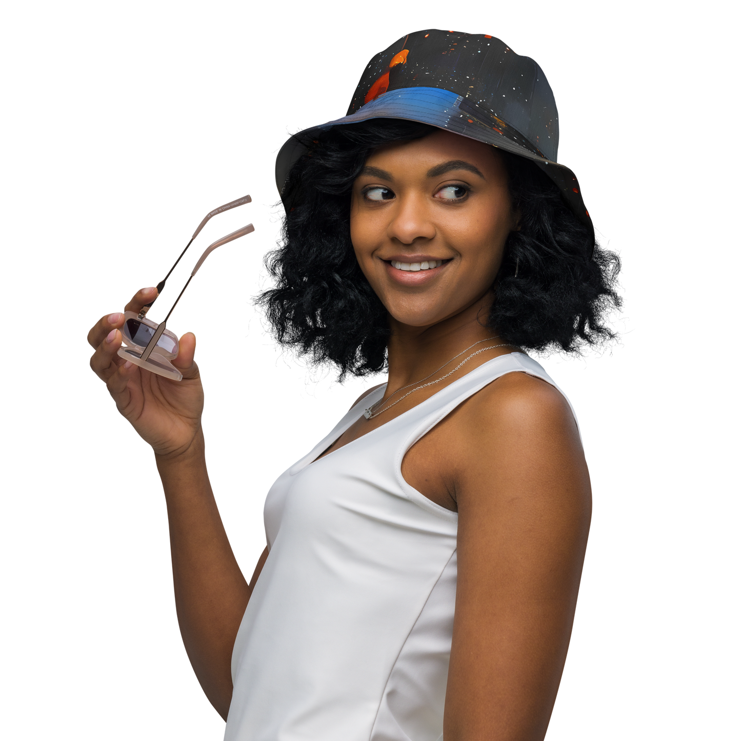 Reversible Bucket Hat - Monet's Matrix