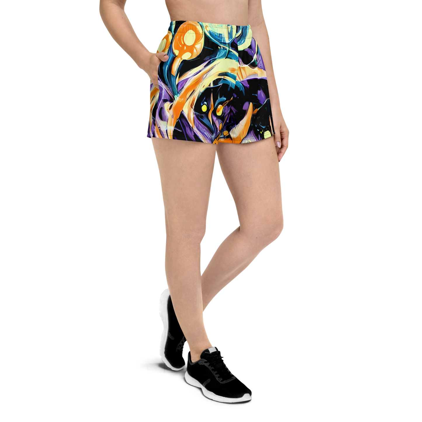 Women’s Athletic Shorts - Dorothy's Whirl