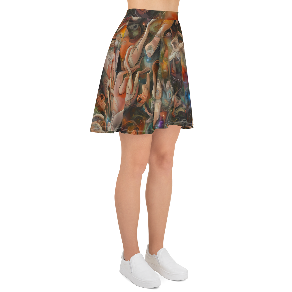 Skater Skirt - Copper Swirl