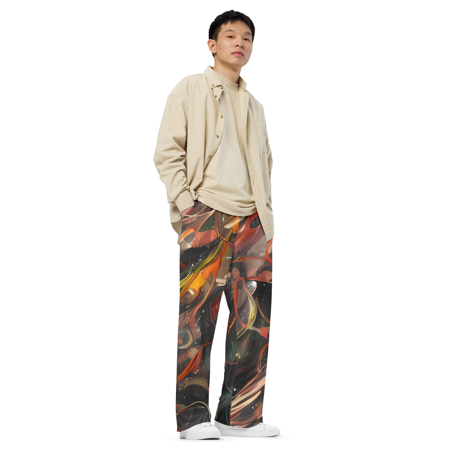 Wide-Leg Pants - Temporal Vortex