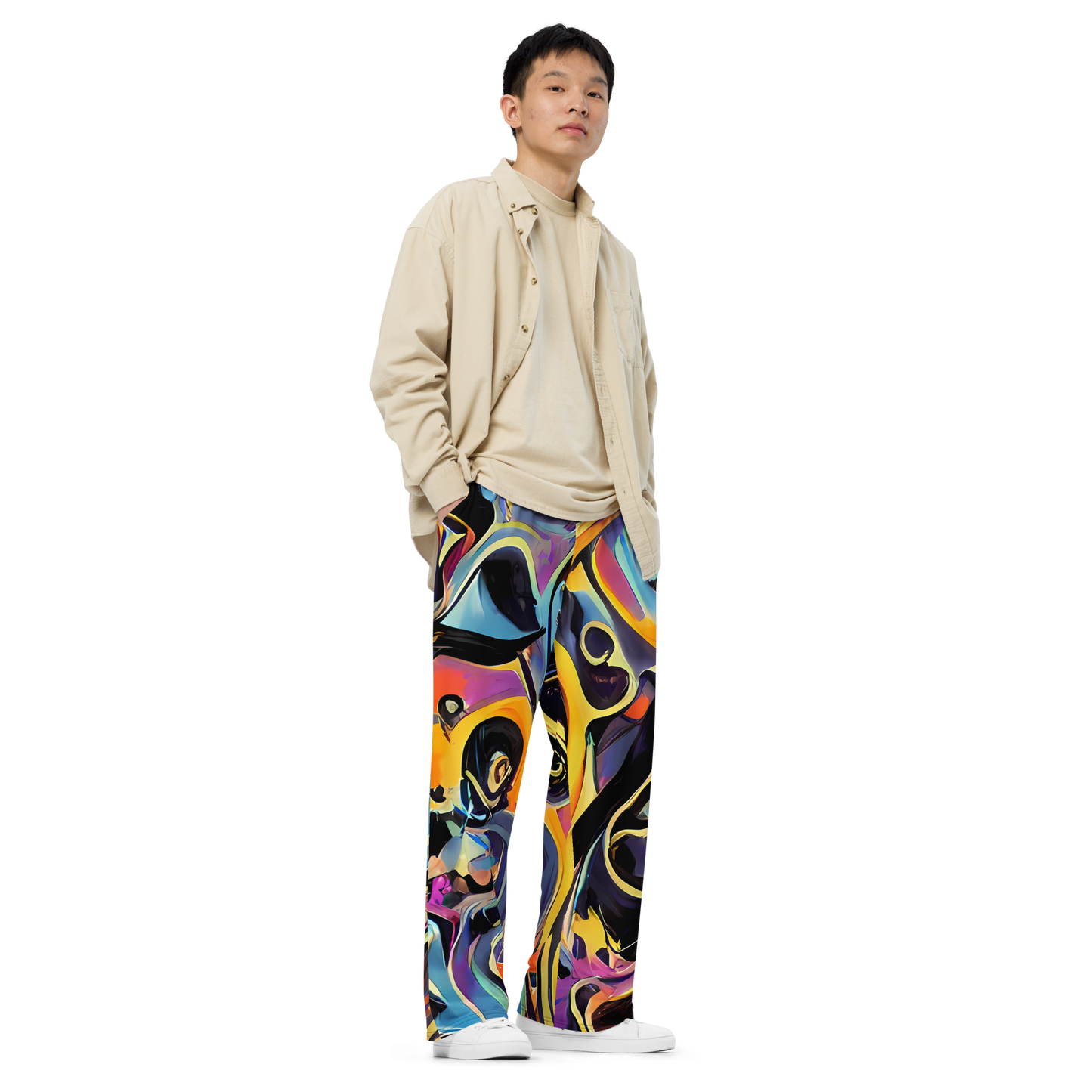 Wide-Leg Pants - Newtonian Rhapsody