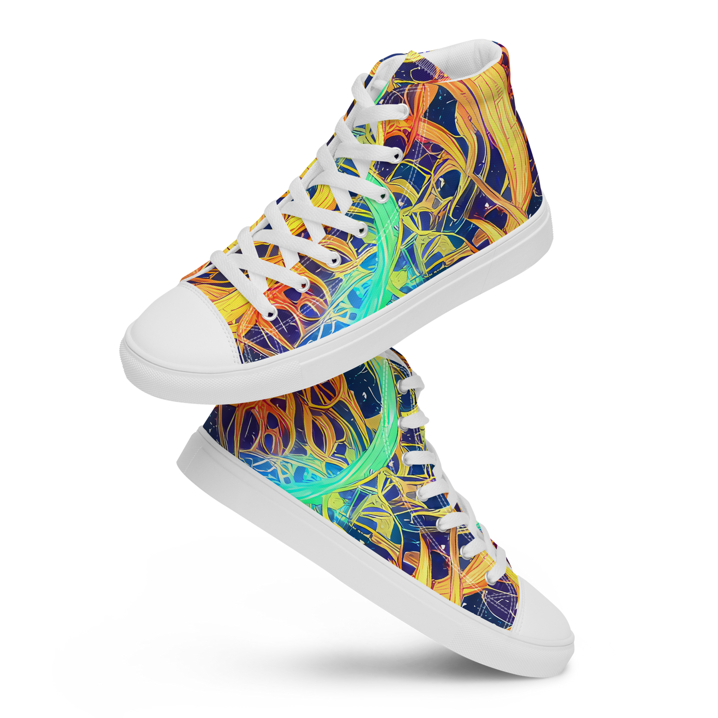 Women's High Top Canvas Shoes - Granov Vortex