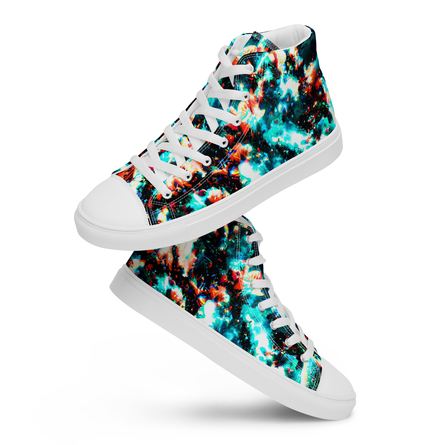 Men's High Top Canvas Shoes - Whirlpool Dream