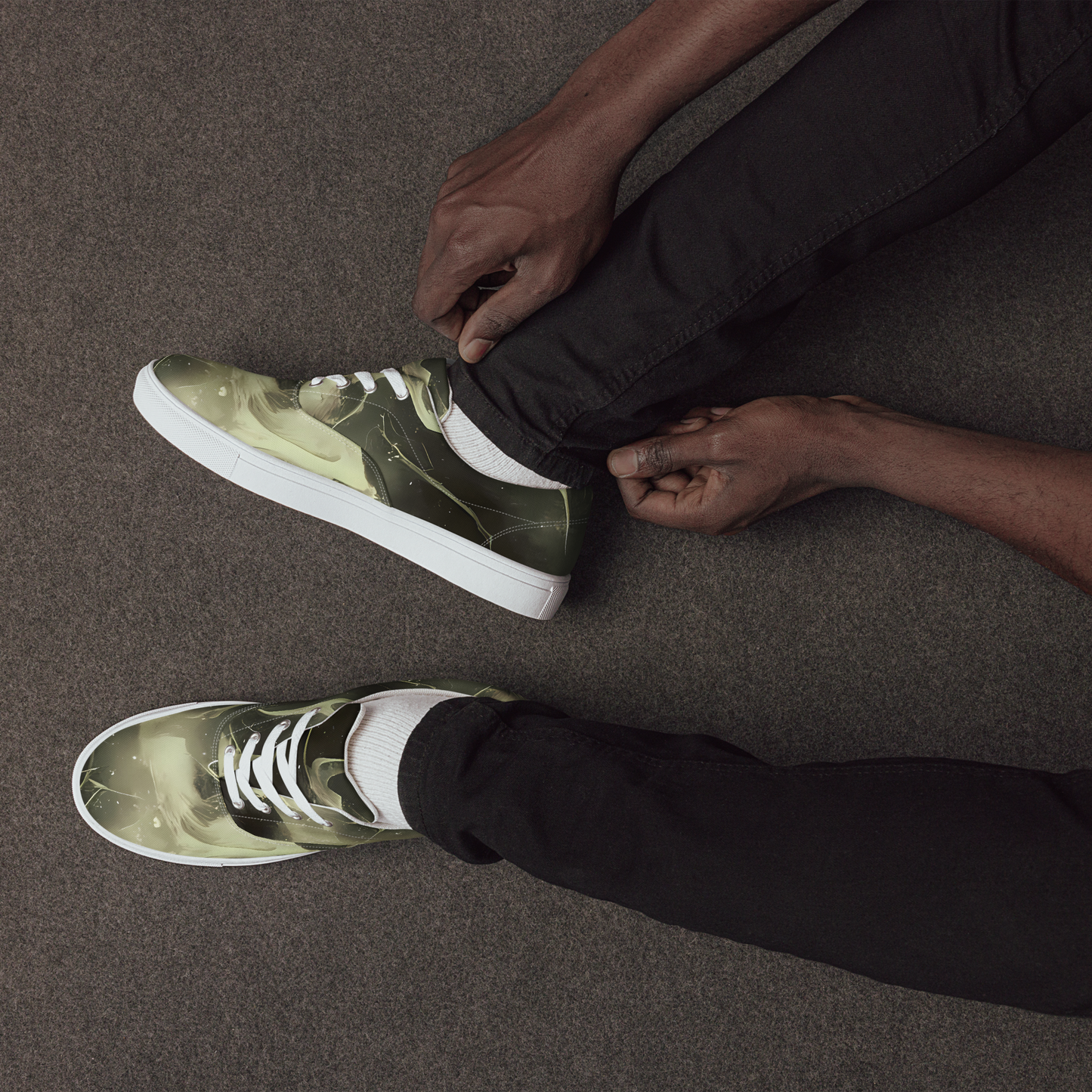 Men's Lace-Up Canvas Shoes - Biomech Whirl