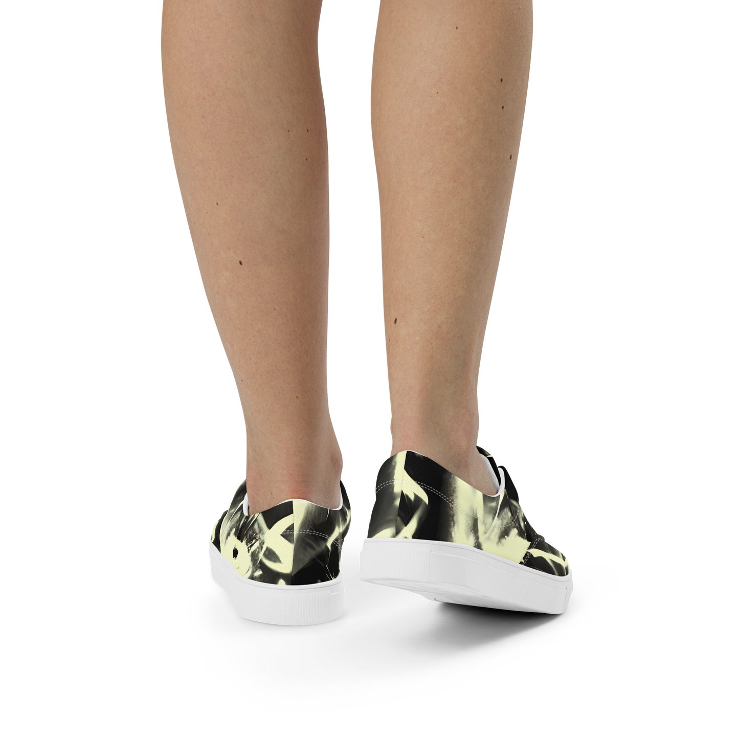 Women's Lace-Up Canvas Shoes - Visionary Flux