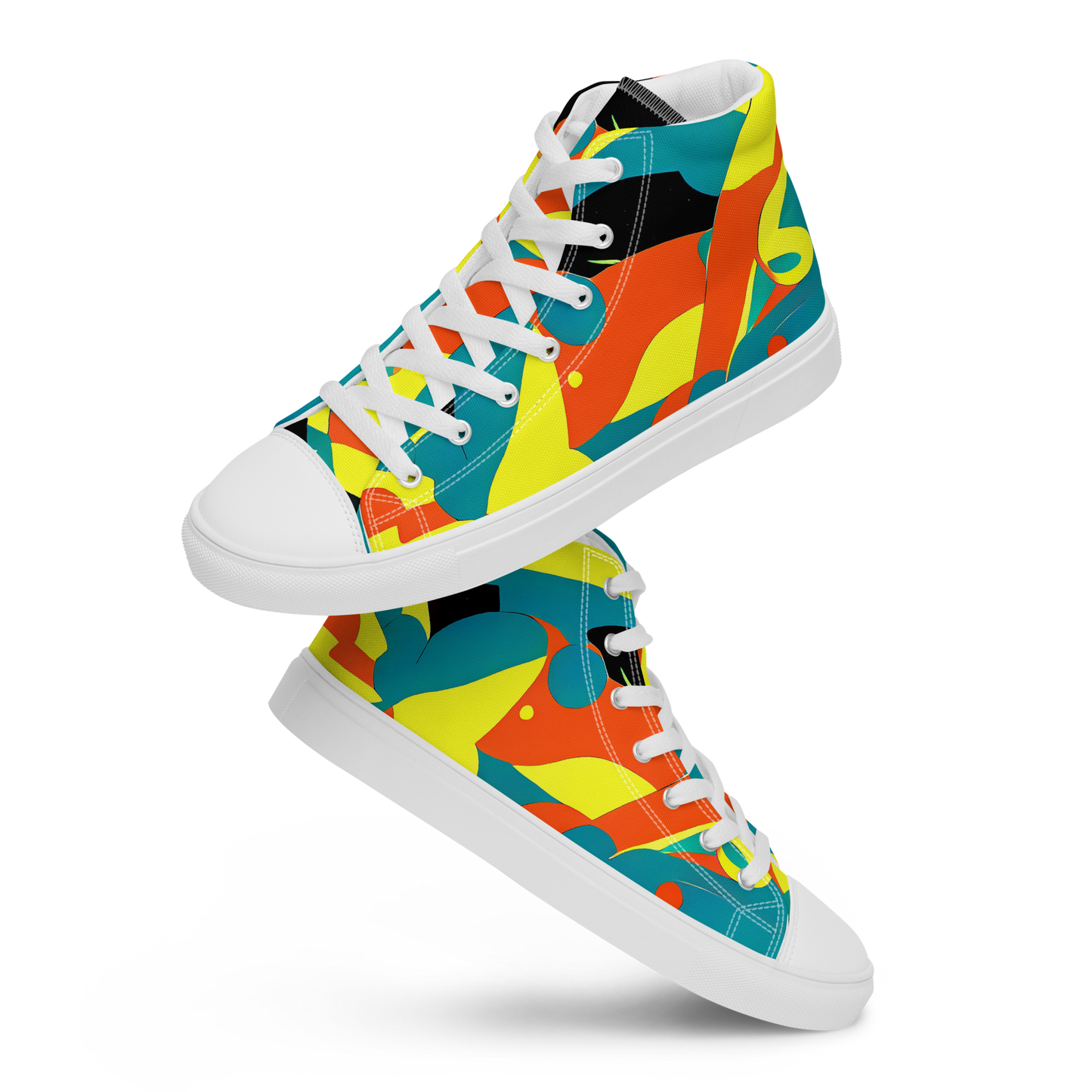 Men's High Top Canvas Shoes - Gerace Jive