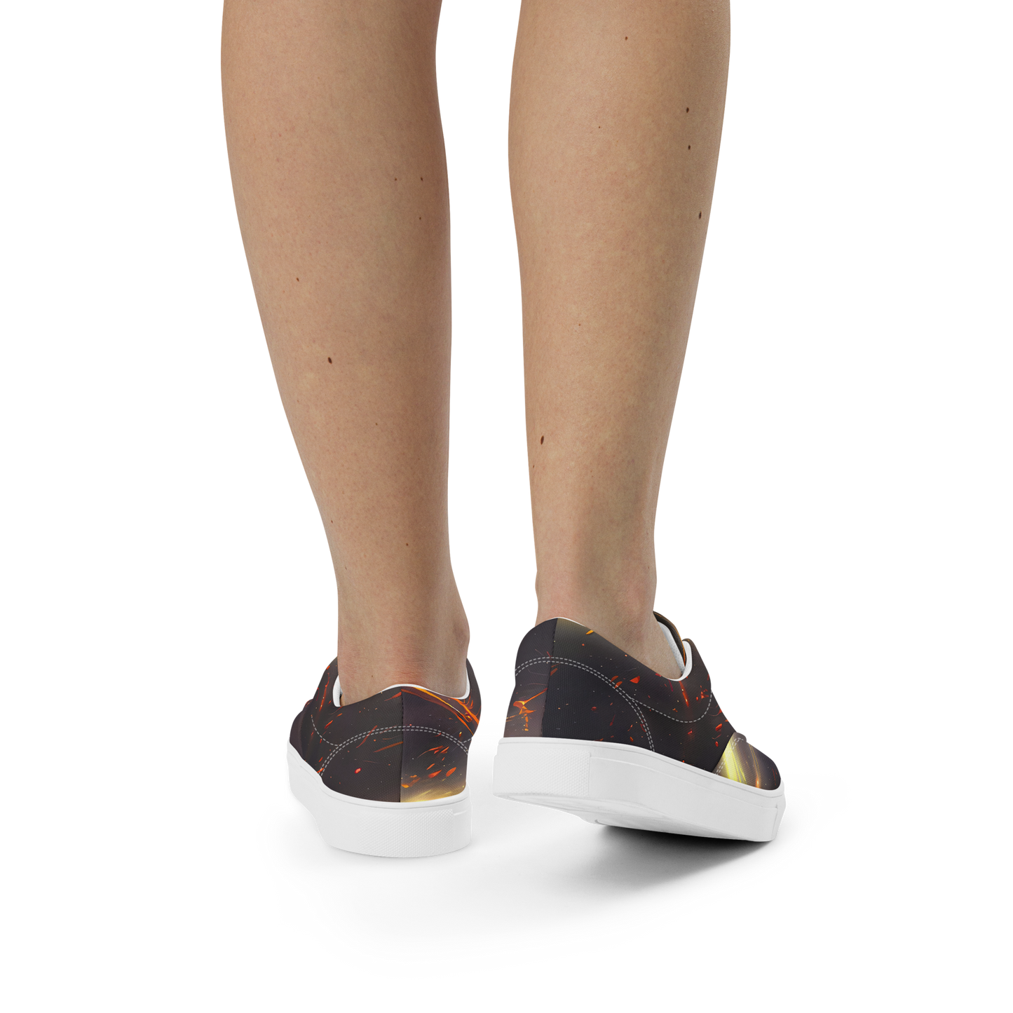 Women's Lace-Up Canvas Shoes - Stellar Arcana