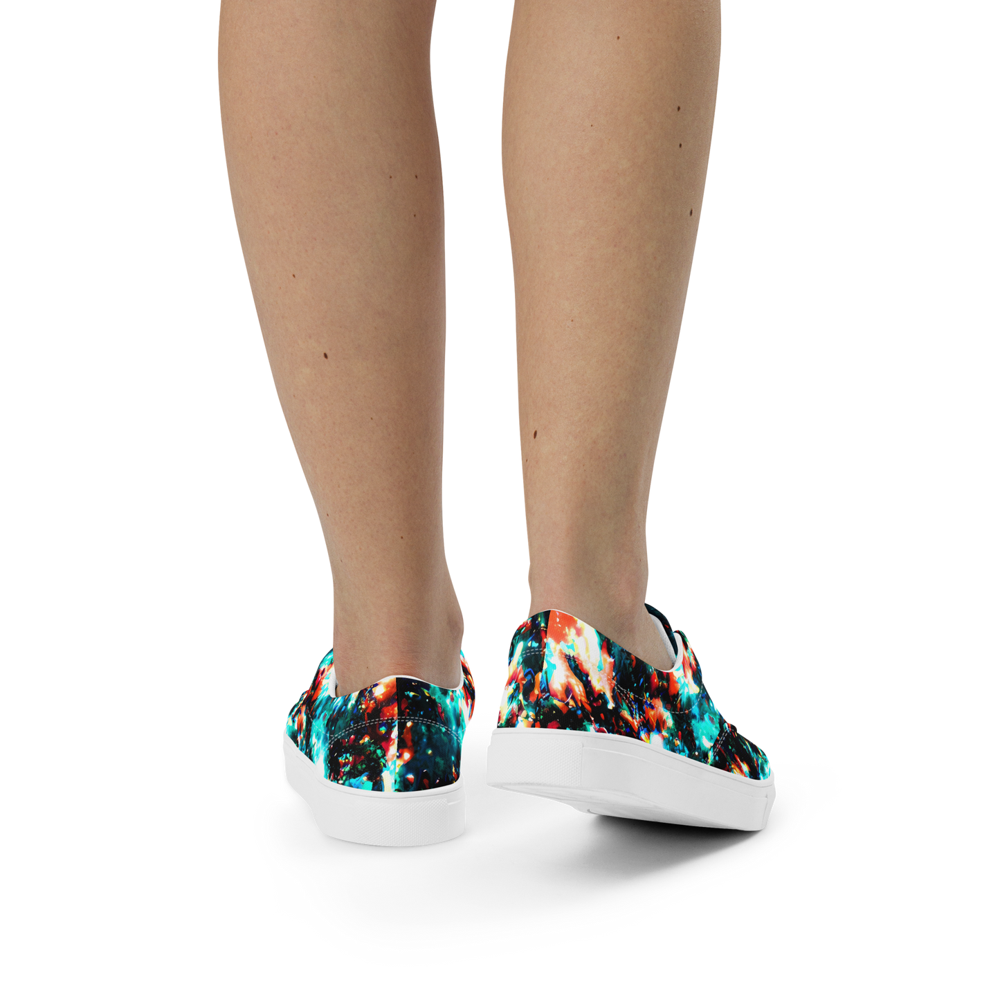 Women's Lace-Up Canvas Shoes - Whirlpool Dream