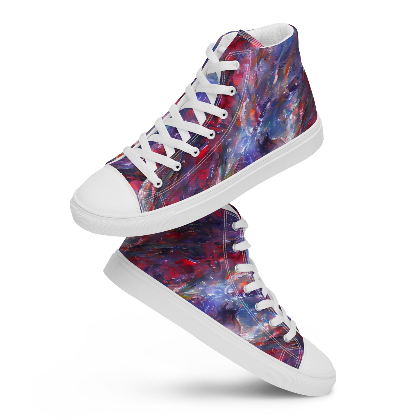 Women's High Top Canvas Shoes - Nihei Nightscape