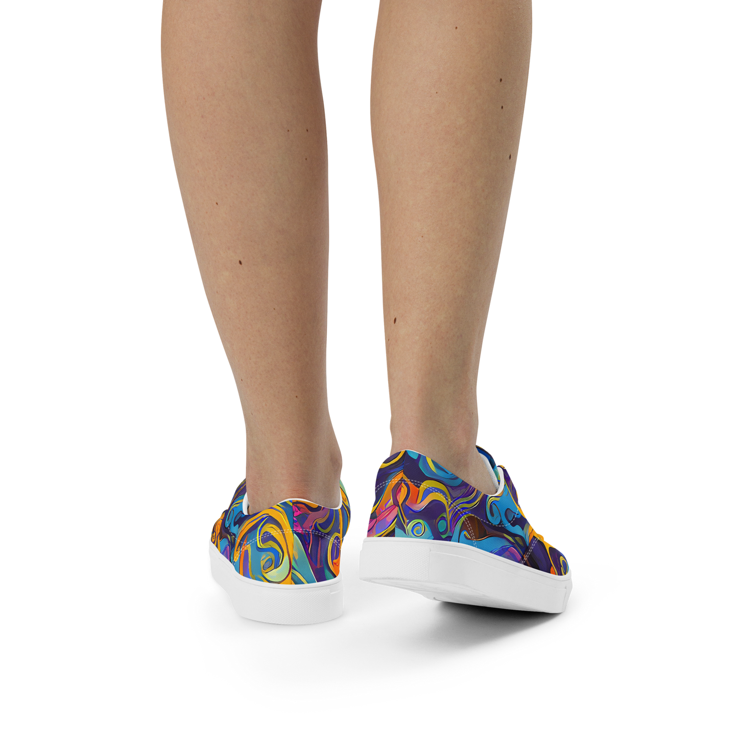 Women's Lace-Up Canvas Shoes - Cecily's Whorl