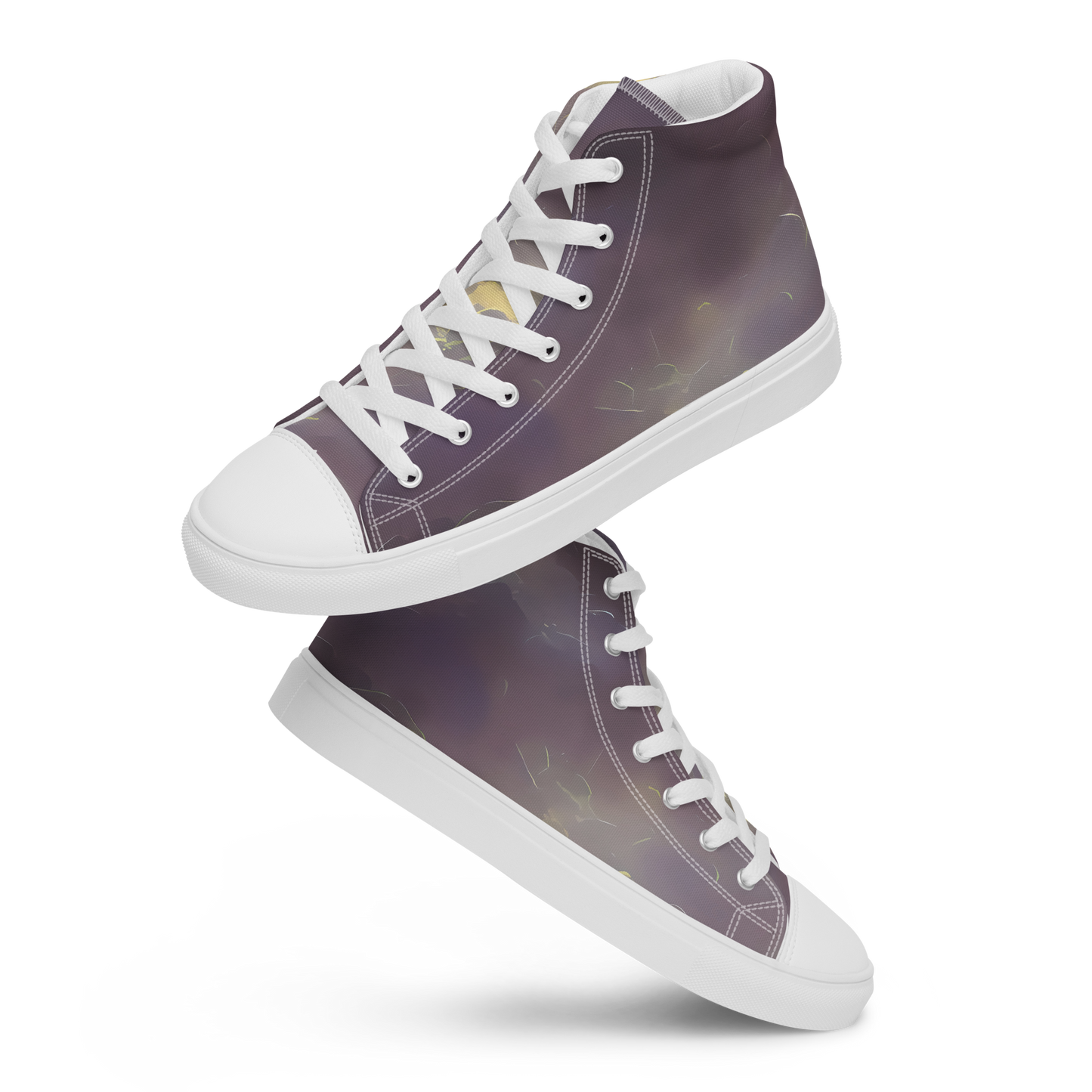 Women's High Top Canvas Shoes - Stormy Muse
