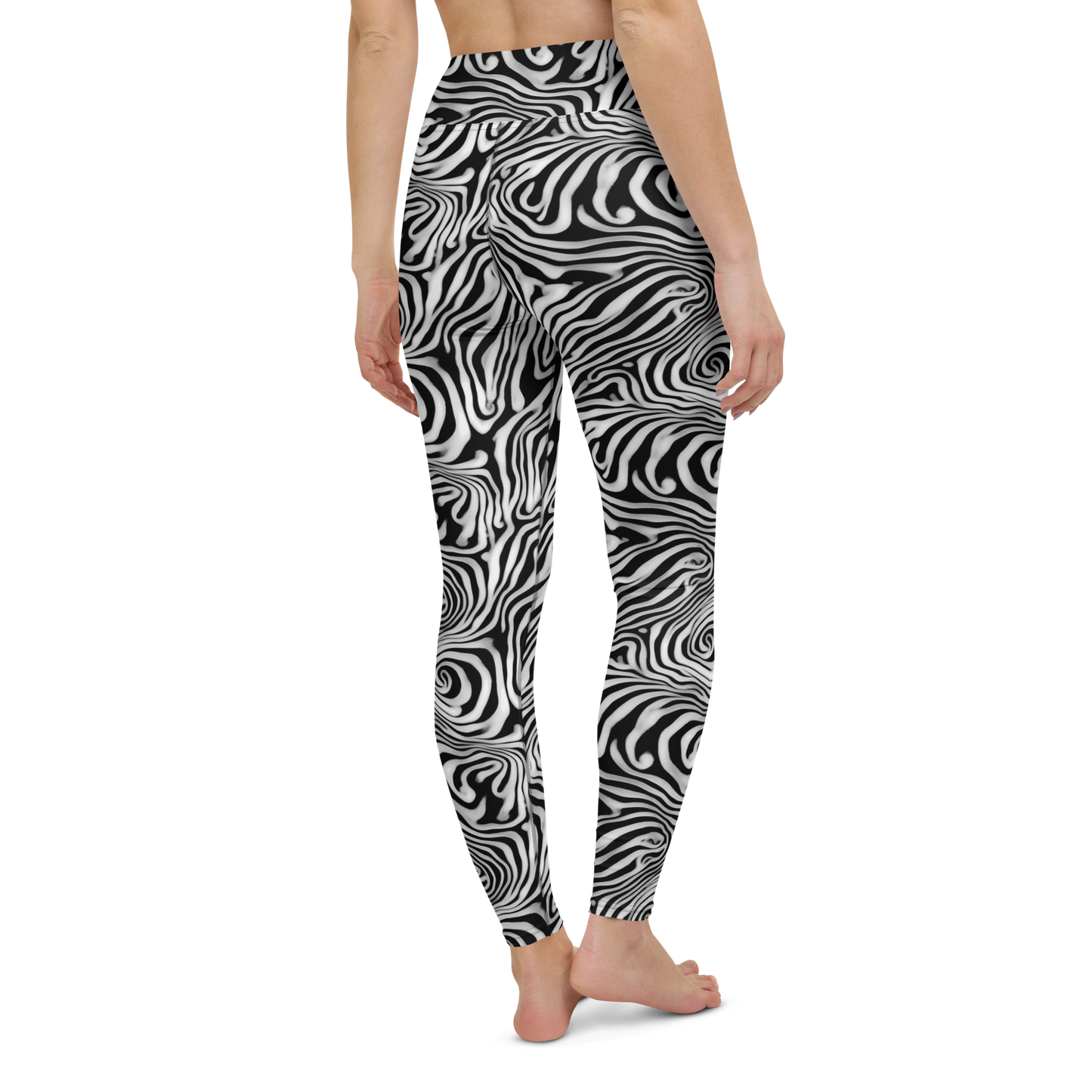 Yoga Leggings - Warped Cosmos