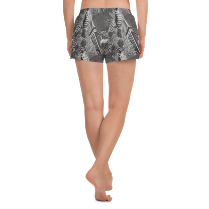 Women’s Athletic Shorts - Piranesi's Web