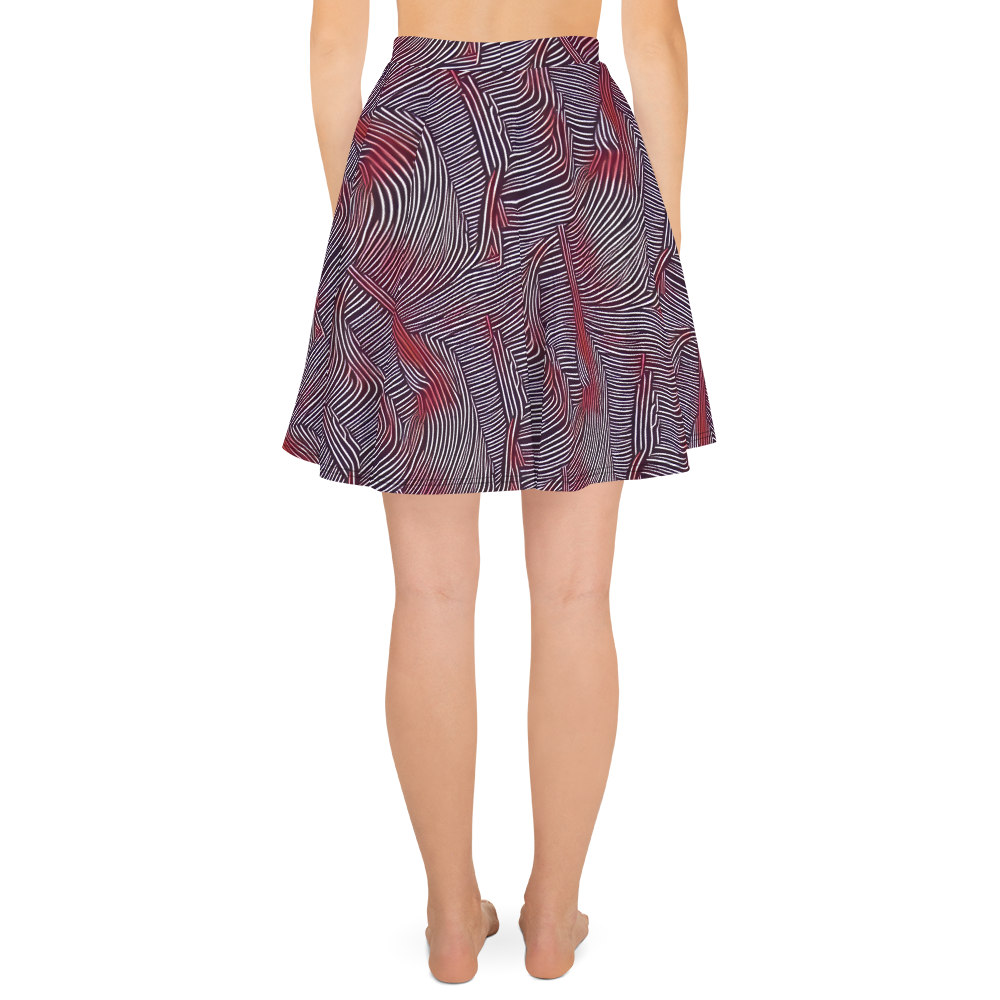 Skater Skirt - Nebula Waves