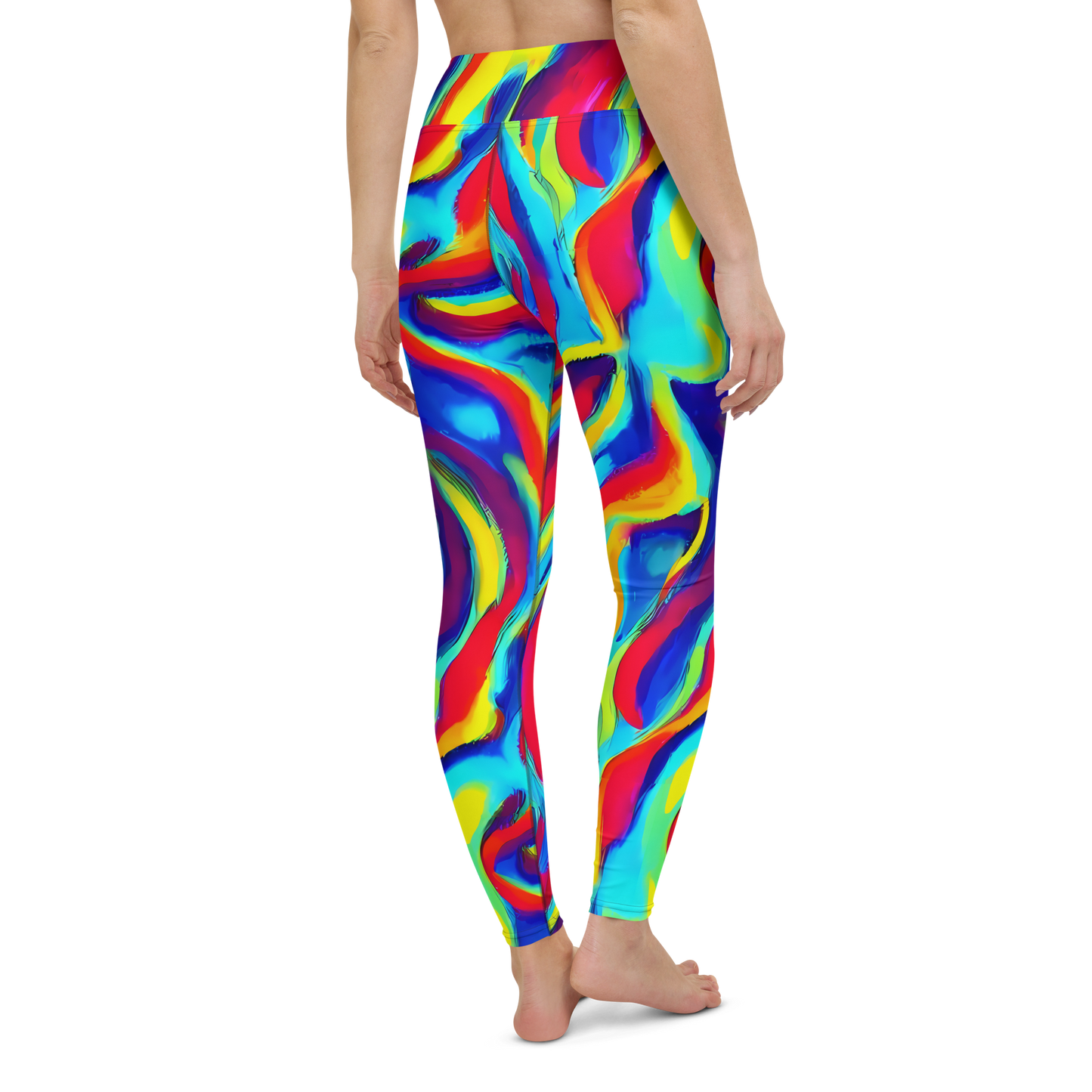 Yoga Leggings - Stael Swirls