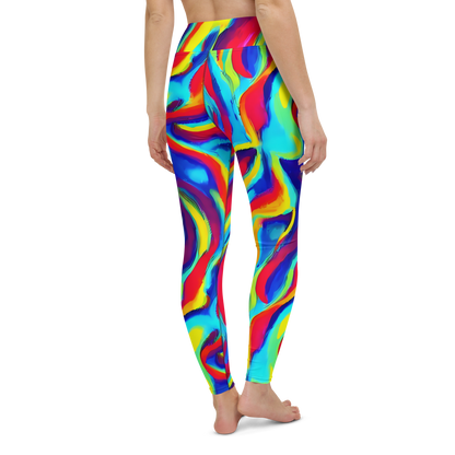 Yoga Leggings - Stael Swirls