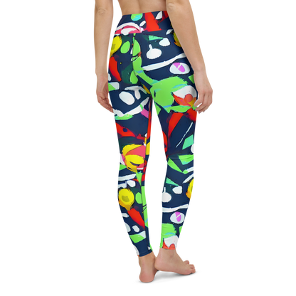 Yoga Leggings - Chagall's Dream