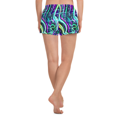 Women’s Athletic Shorts - Quesnel's Vortex