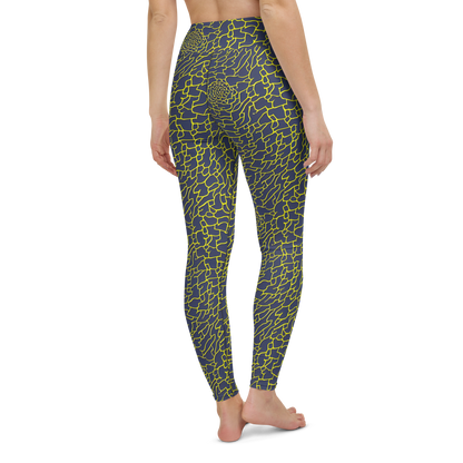 Yoga Leggings - Nightshade Maze