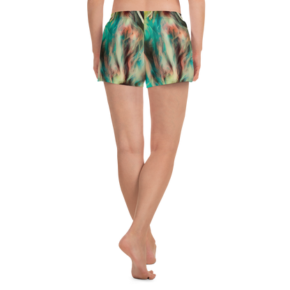 Women’s Athletic Shorts - Enchanted Fusion