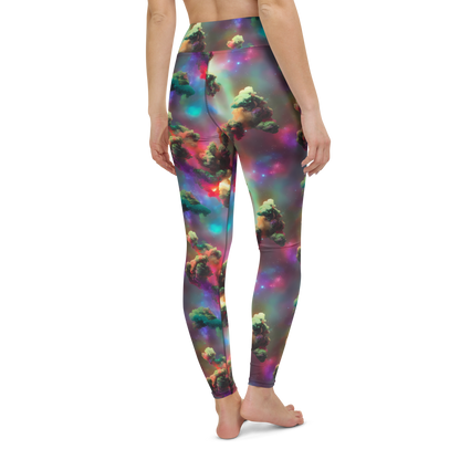 Yoga Leggings - Nebula Dreams