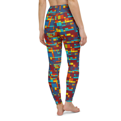 Yoga Leggings - Astral Grid