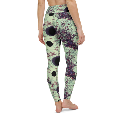 Yoga Leggings - Celestial Bloom