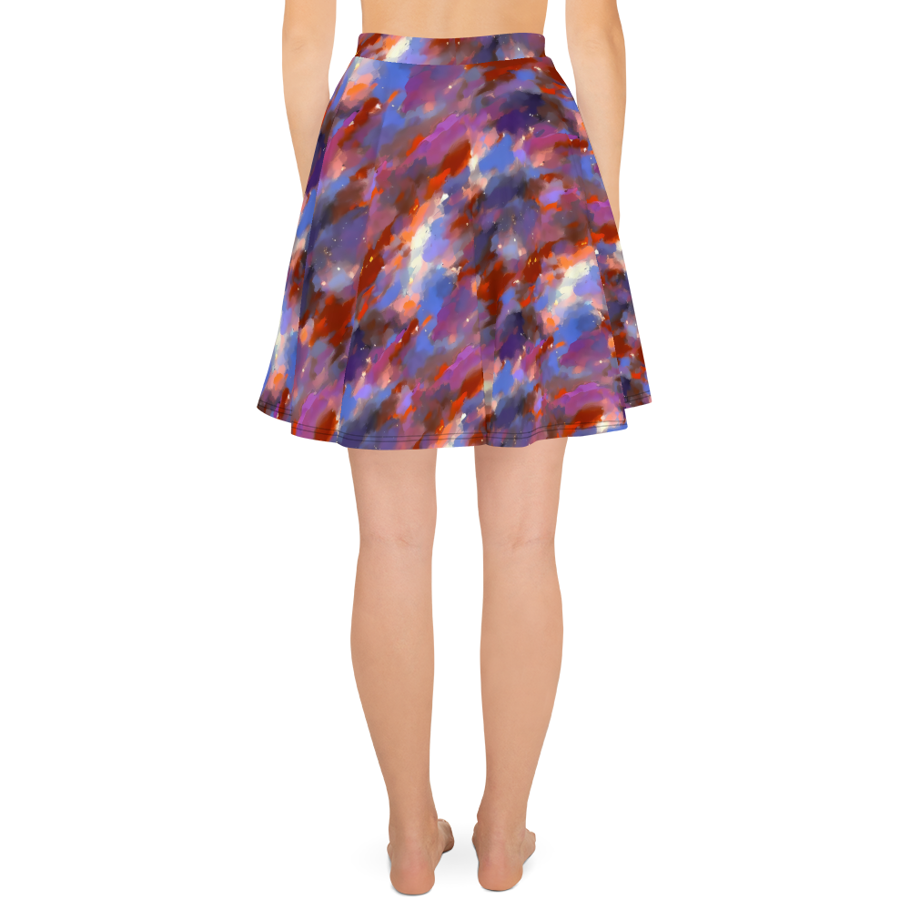 Skater Skirt - Celestial Brushstroke