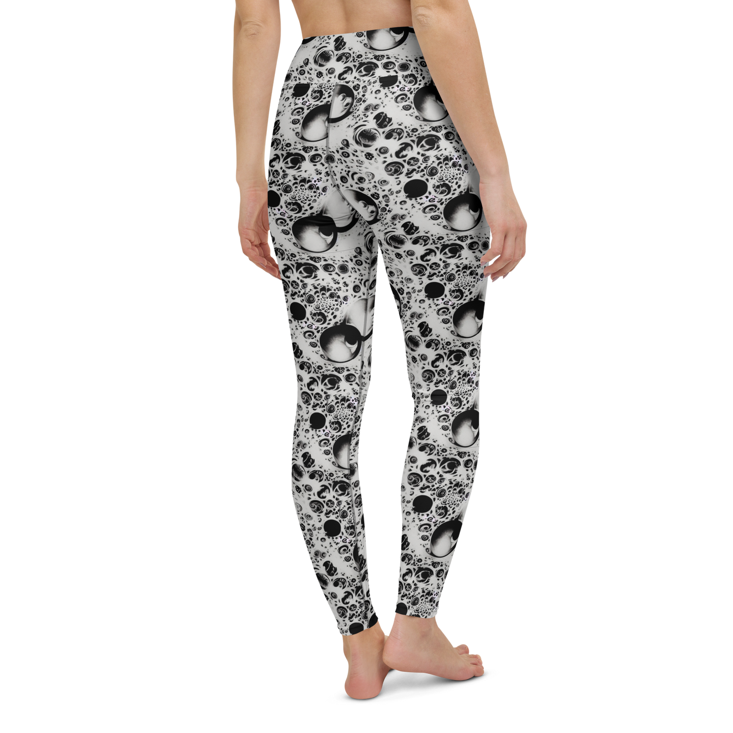 Yoga Leggings - Crater Swirl