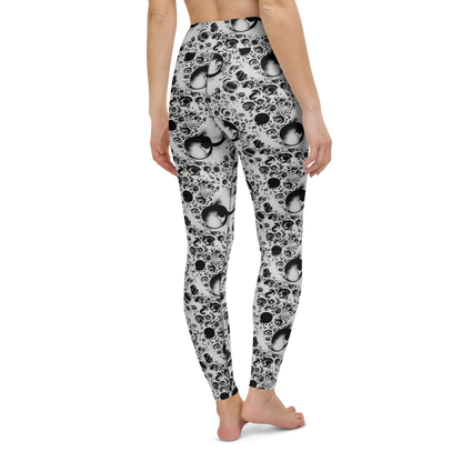 Yoga Leggings - Crater Swirl