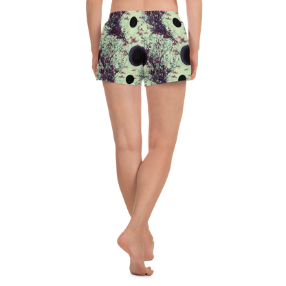 Women’s Athletic Shorts - Celestial Bloom