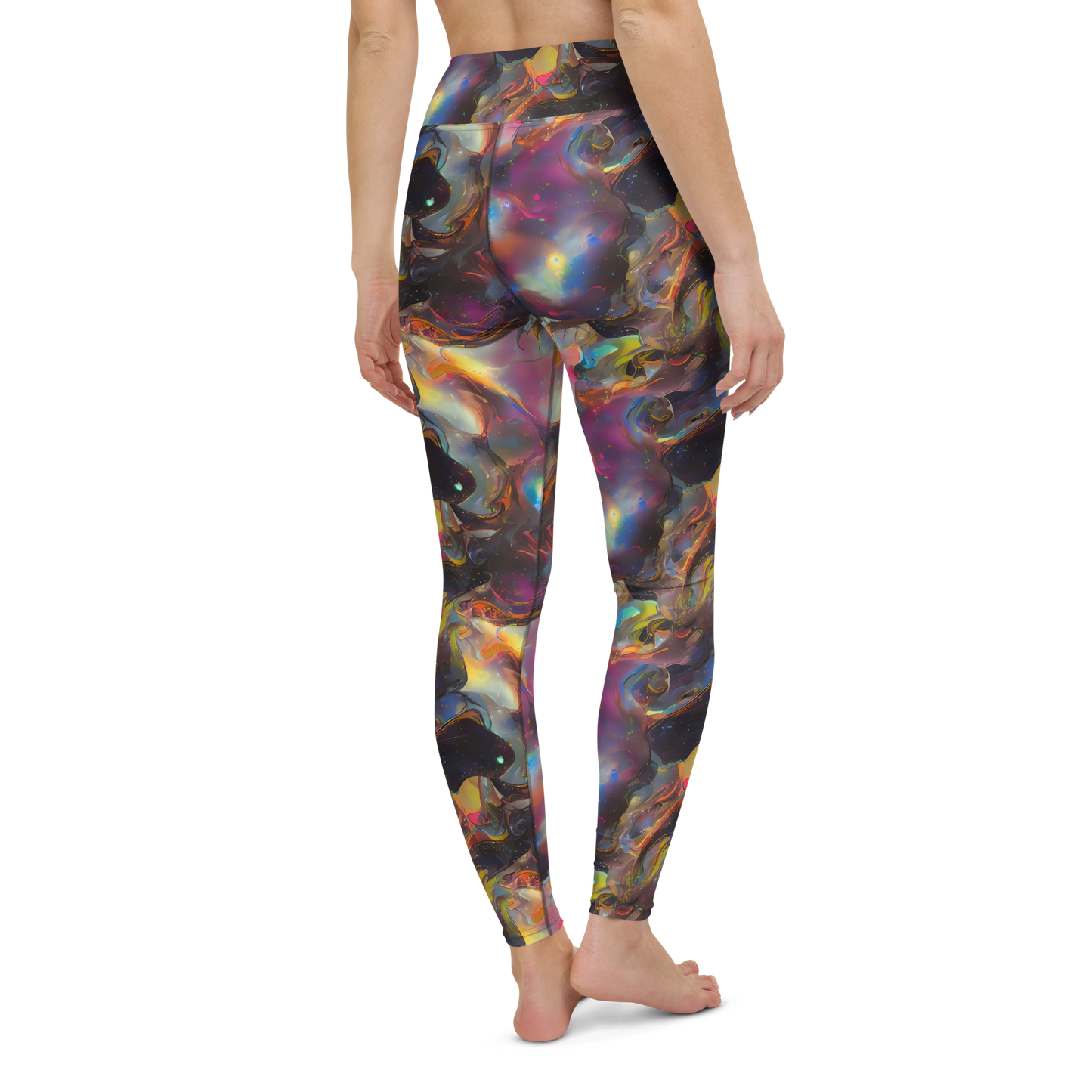 Yoga Leggings - Cosmic Fusion