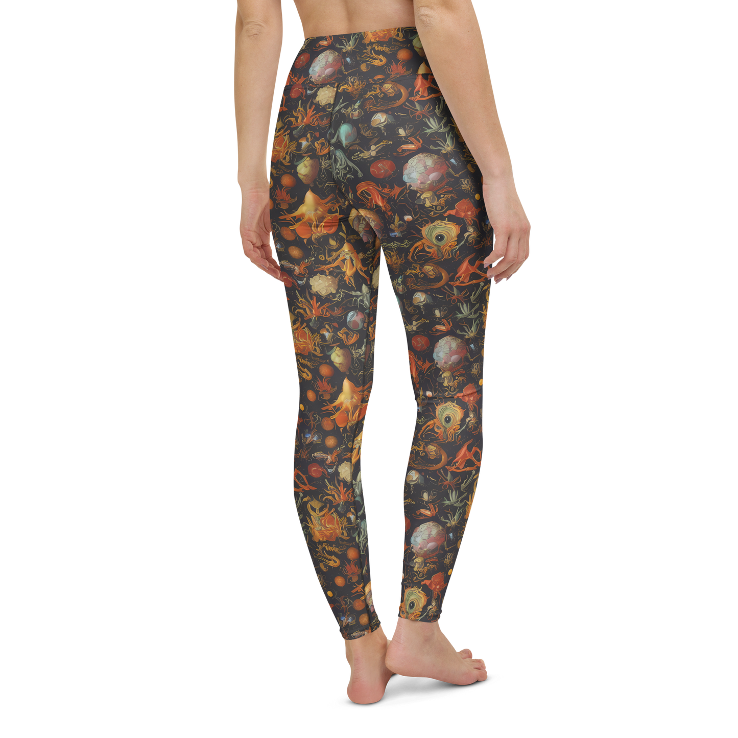 Yoga Leggings - Florescent Void