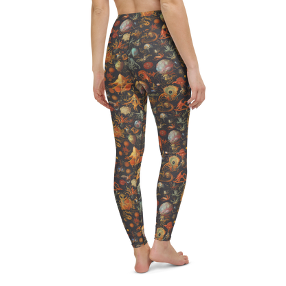 Yoga Leggings - Florescent Void