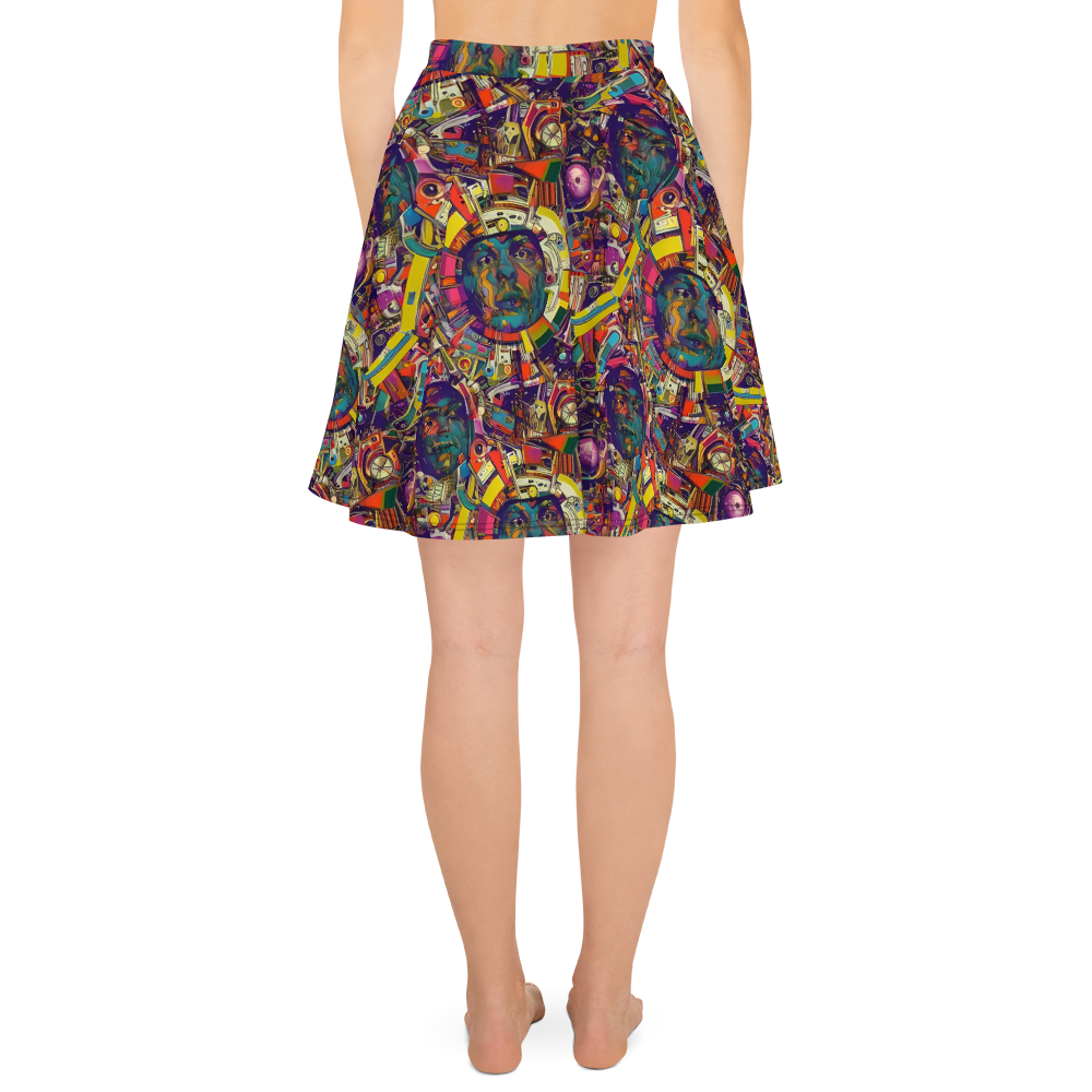 Skater Skirt - Cosmic Collage