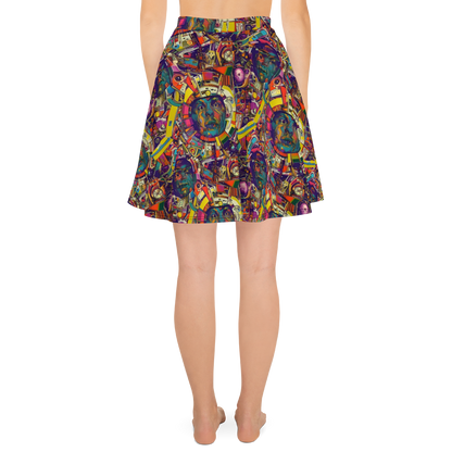 Skater Skirt - Cosmic Collage