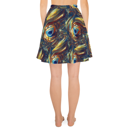 Skater Skirt - Celestial Vortex