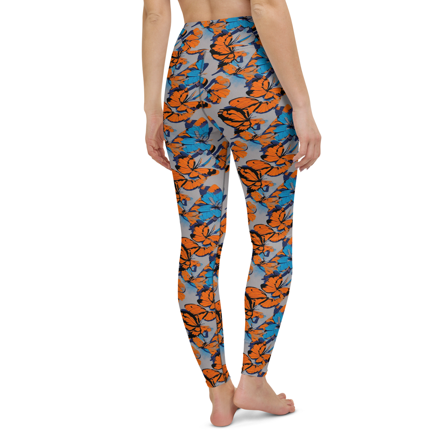 Yoga Leggings - Flutter Wave